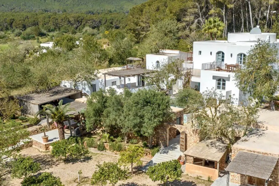 Perfect Hideaways real estate property: A large Spanish Finca property surrounded by the lush vegetation of the countryside near Morna Valley. Ibiza, Ibizan Finca.